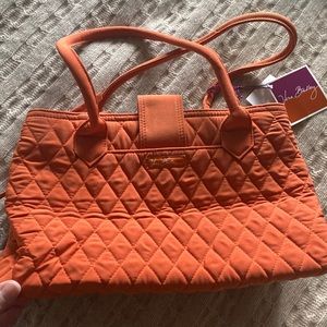 Vera Bradley Buckle Satchel Spice
